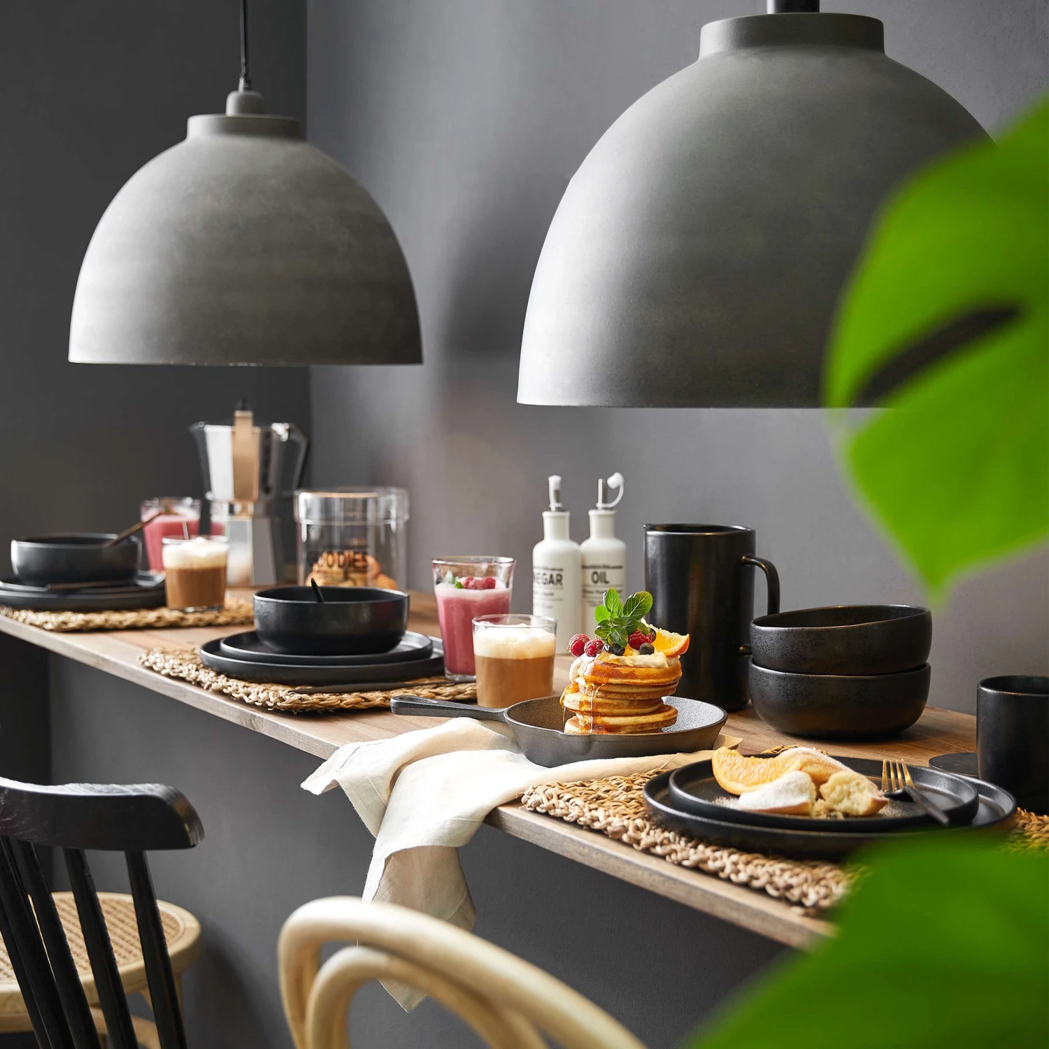 4x Pastateller Ø23cm CASA NOVA In Schwarz – Bild 13