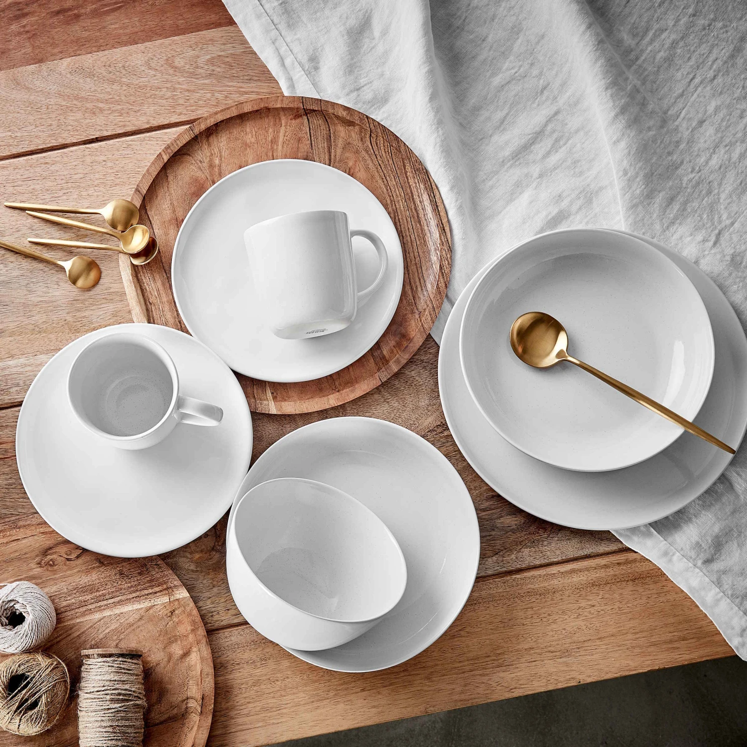 4x Schale 600ml NATIVE In Weiß – Bild 8