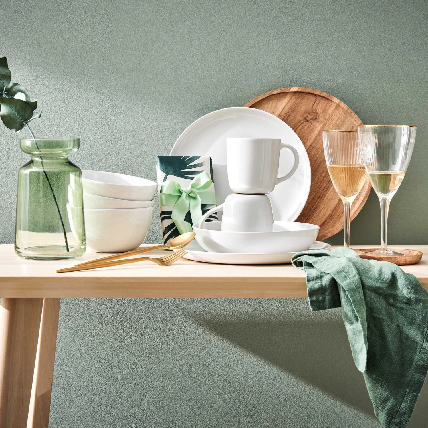 4x Schale 600ml NATIVE In Weiß – Bild 9