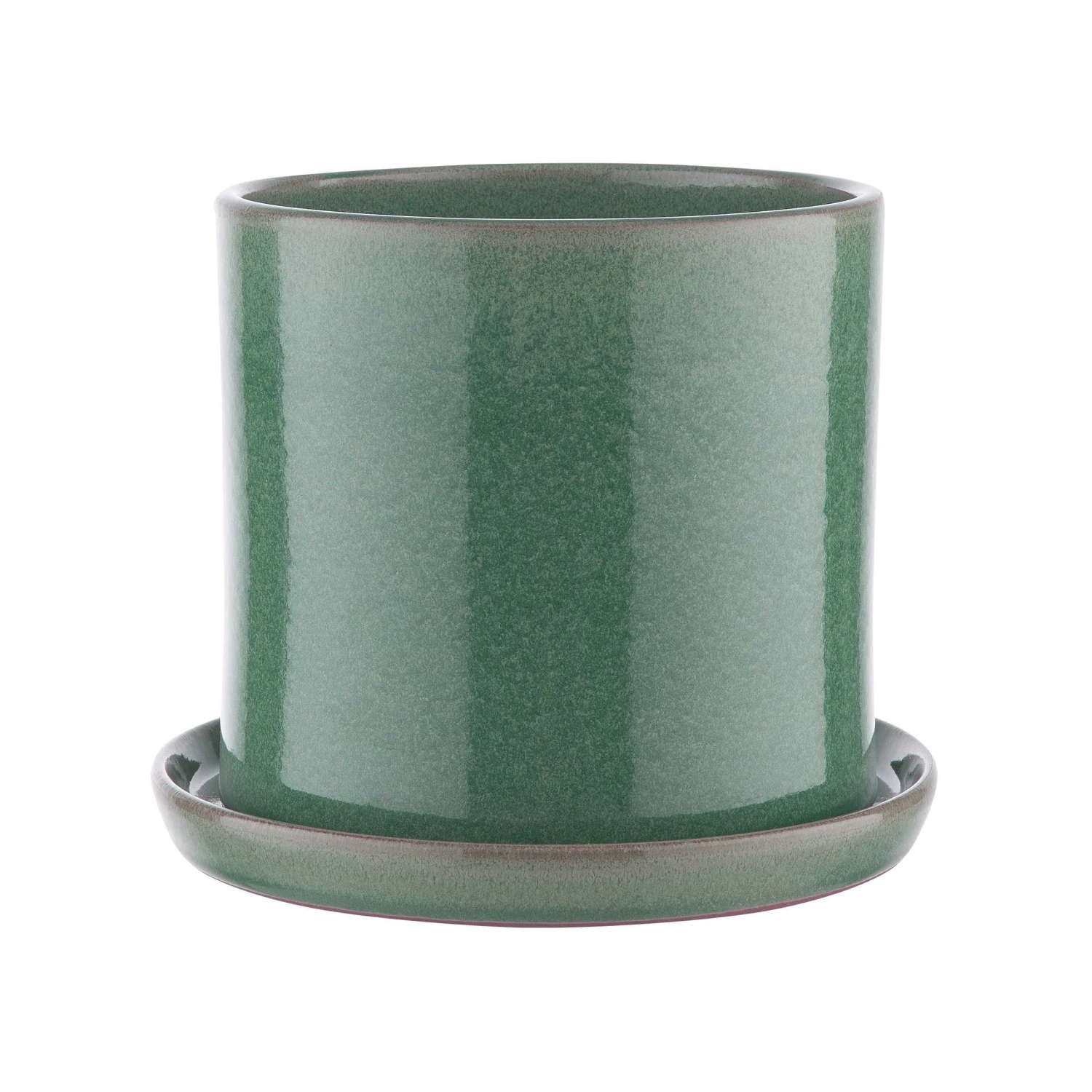 Blumentopf Mit Teller Ø16cm PLANT PLACE In Grün
