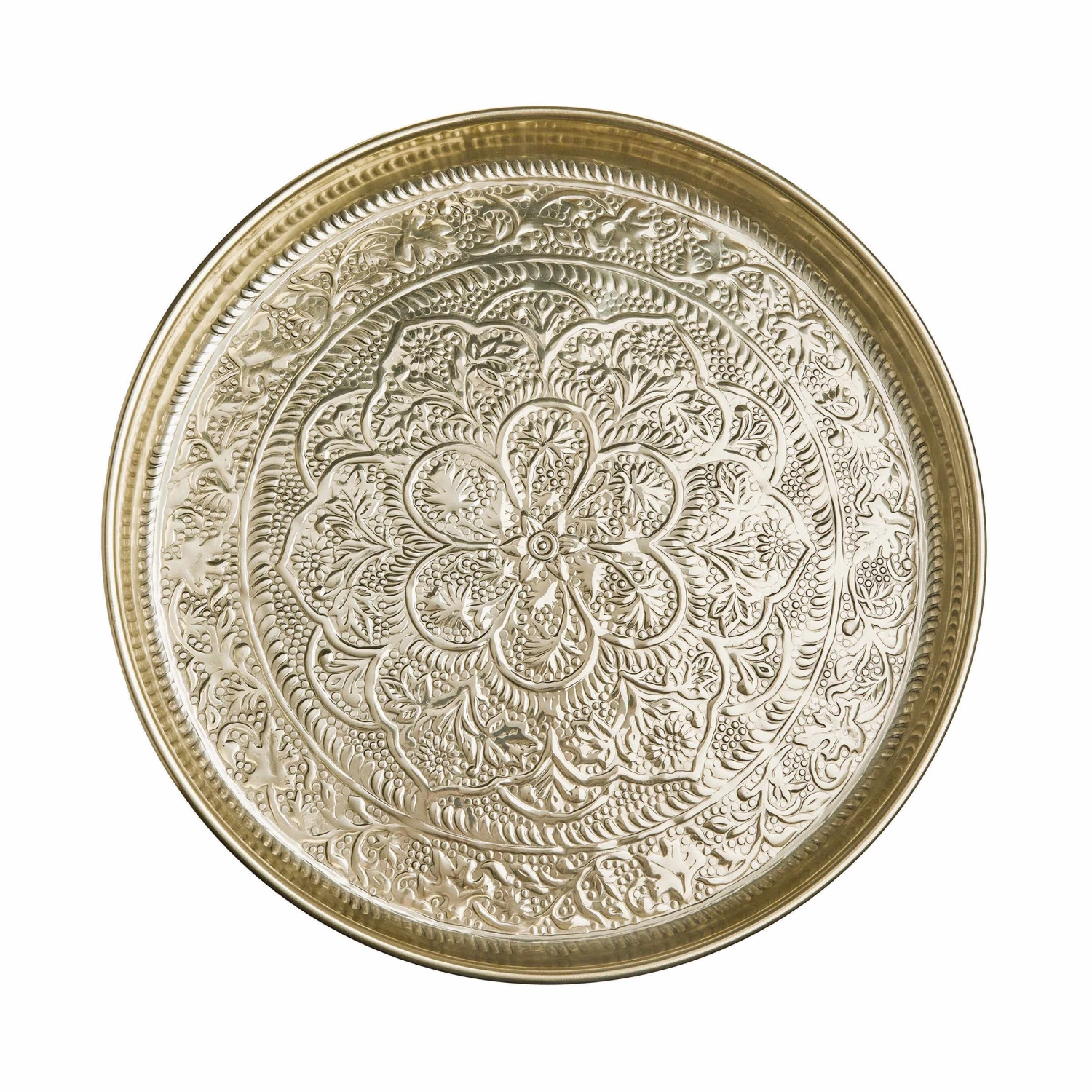 Deko Tablett Ø46cm ORIENTAL LOUNGE In Gold – Bild 2