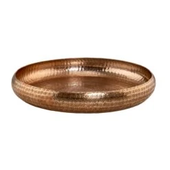 Dekoteller Gehämmert Ø36cm ORIENTAL LOUNGE In Gold