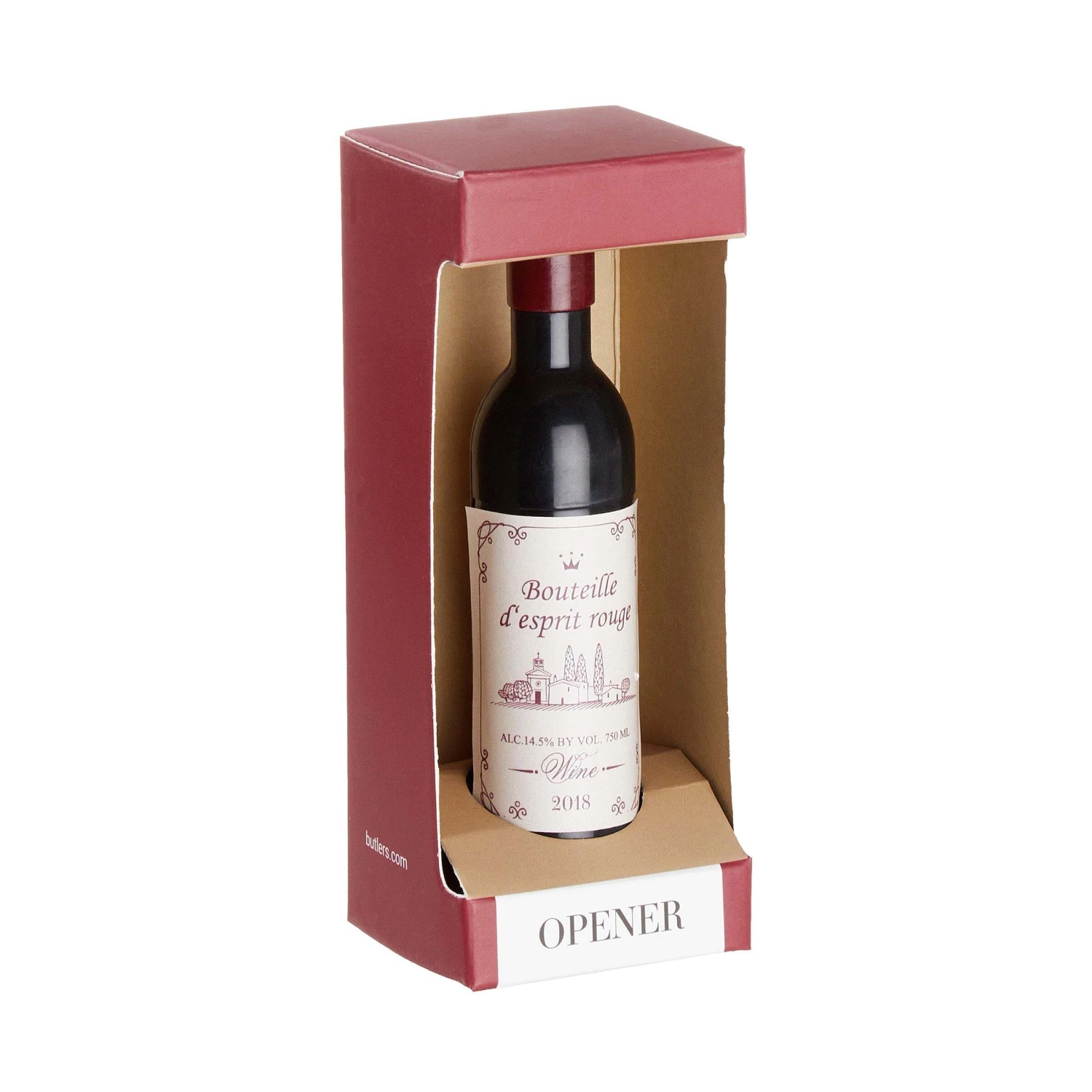 Flaschenöffner Weinflasche OPENER In Schwarz – Bild 3