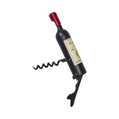 Flaschenöffner Weinflasche OPENER In Schwarz