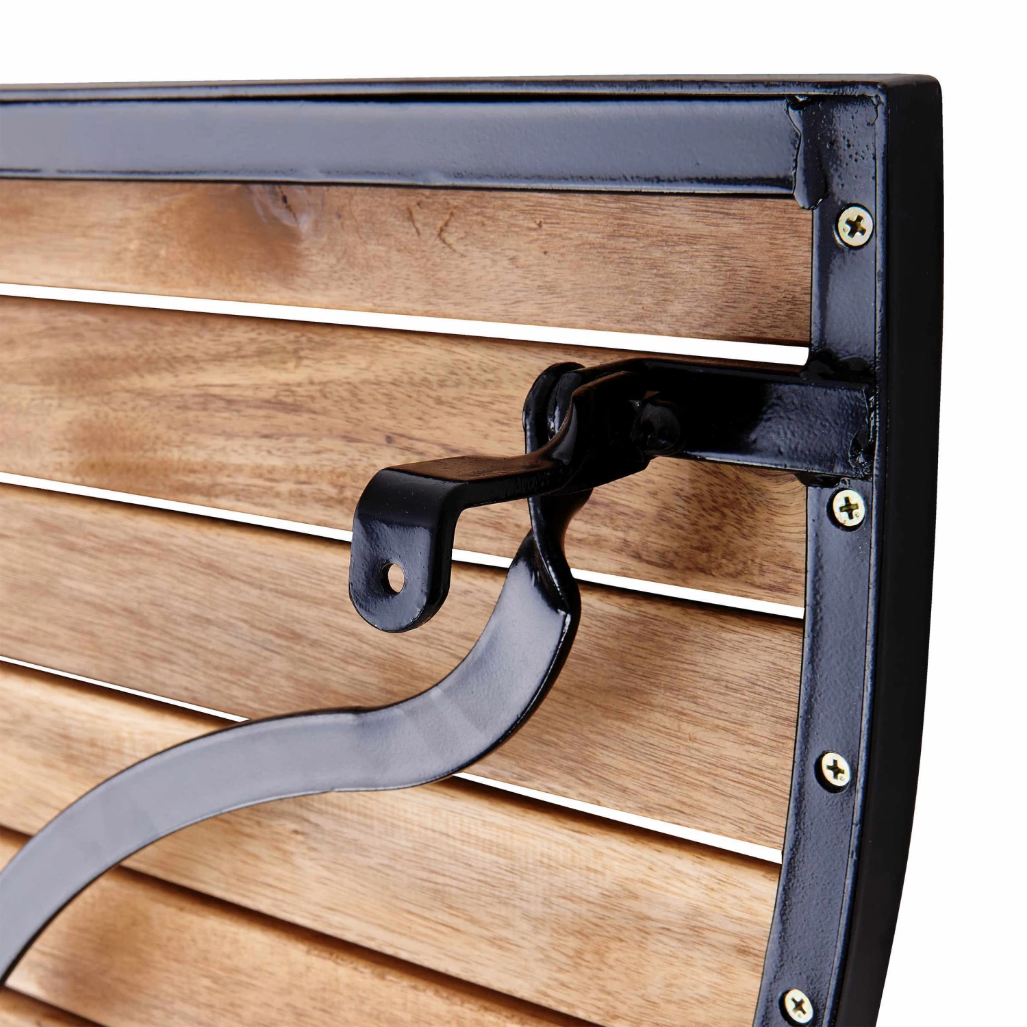 Gartentisch Halbrund PARKLIFE In Schwarz-Natur – Bild 8