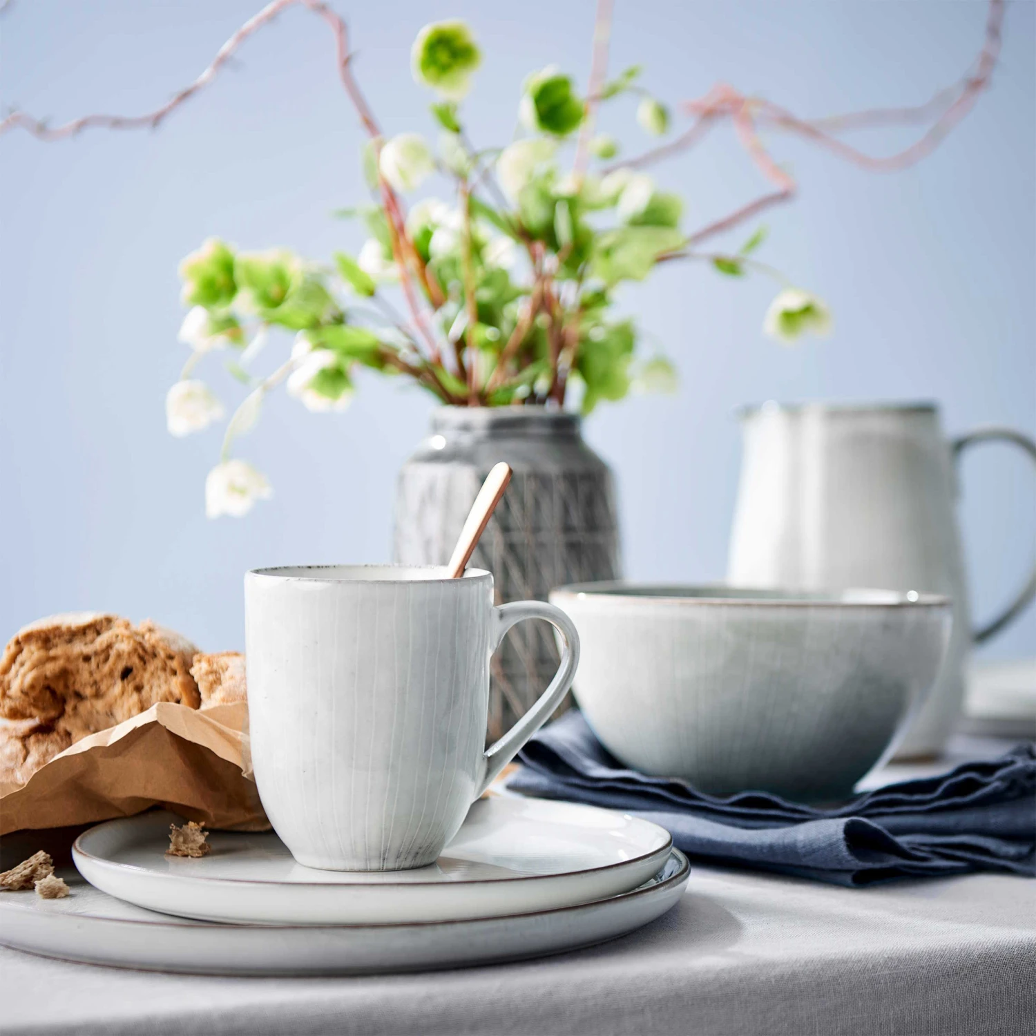 Geschirr-Set 12-tlg. HENLEY In Grau – Bild 15