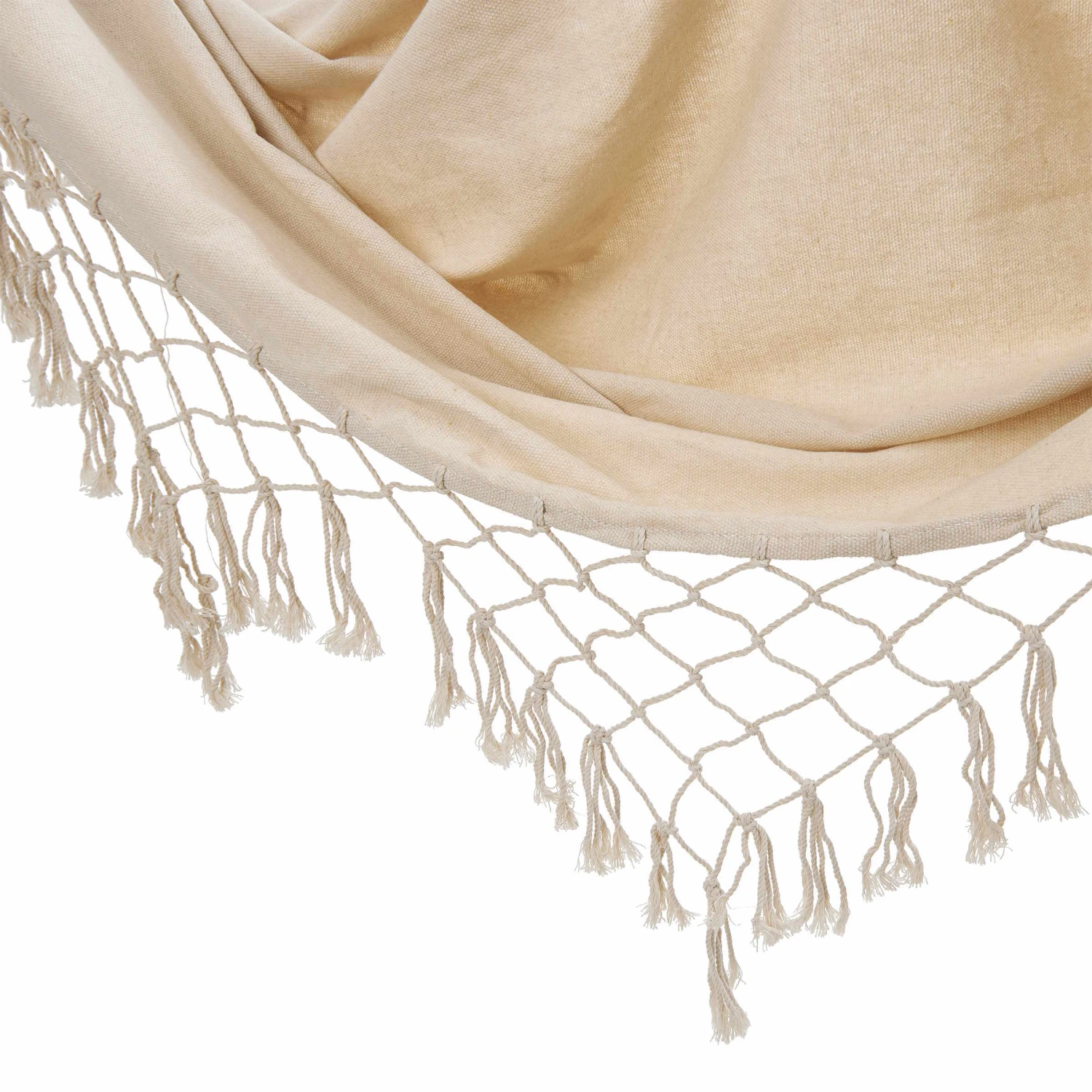 Hängematte Mit Fransen Und Beutel DAYDREAMER In Creme – Bild 2