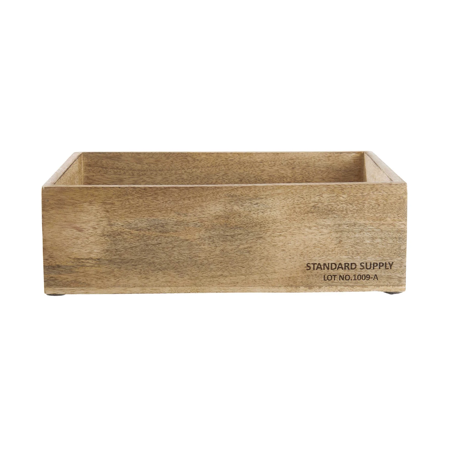 Holzkasten Rechteckig L 32 X B 24cm STANDARD SUPPLY In Natur – Bild 2
