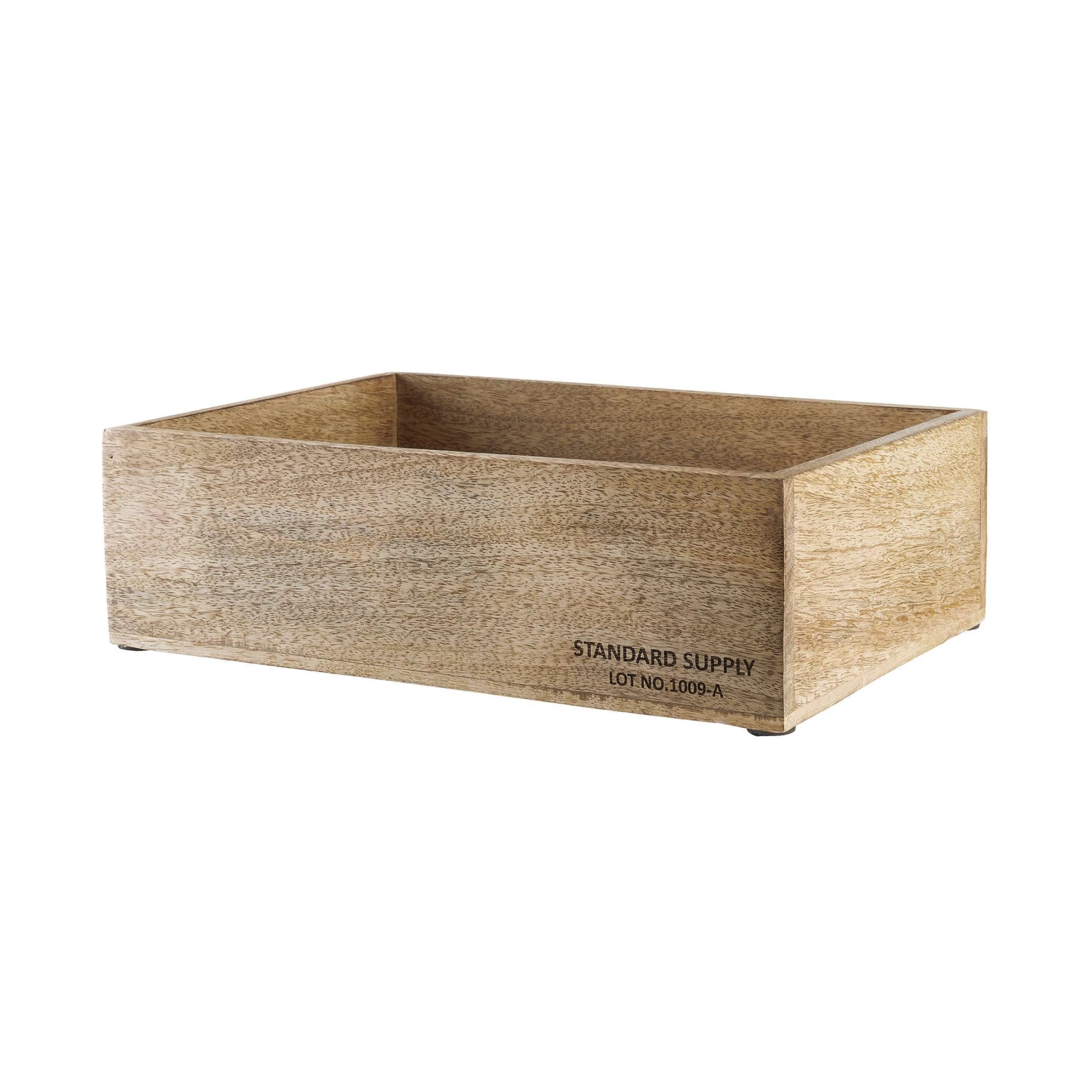 Holzkasten Rechteckig L 32 X B 24cm STANDARD SUPPLY In Natur