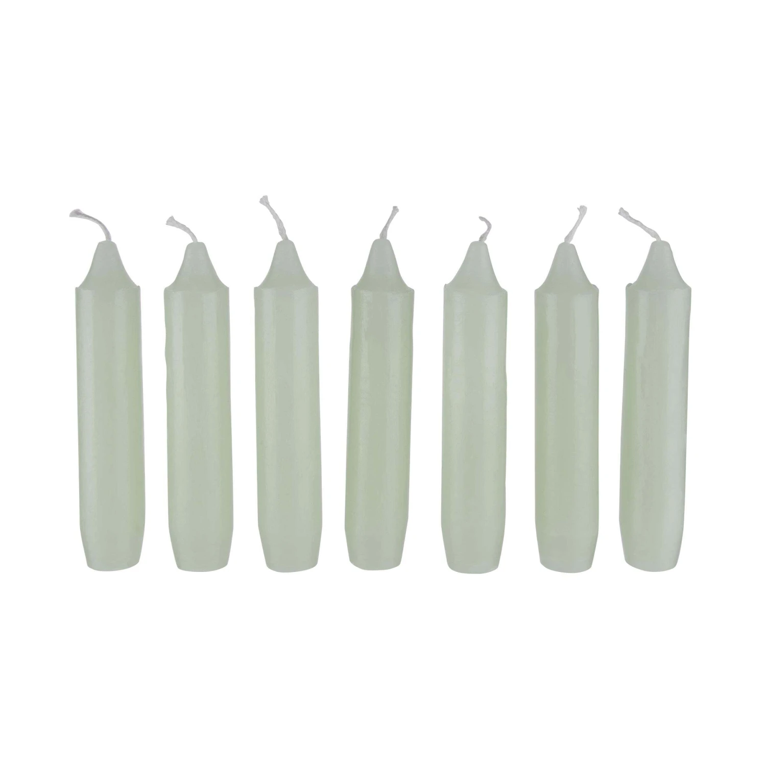 Kerzen-Set 7 Stück LITTLE LIGHT In Pastellgrün – Bild 2