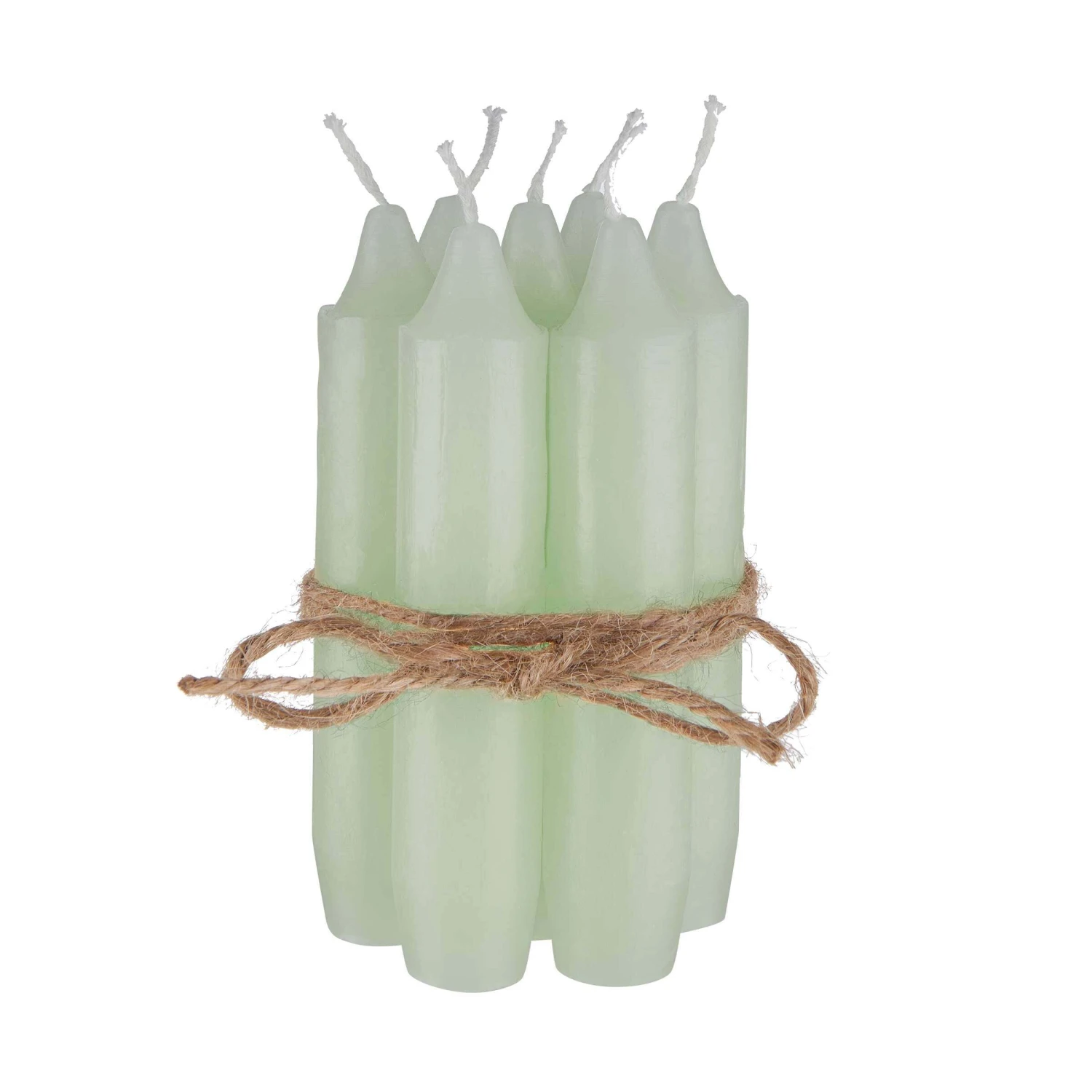 Kerzen-Set 7 Stück LITTLE LIGHT In Pastellgrün