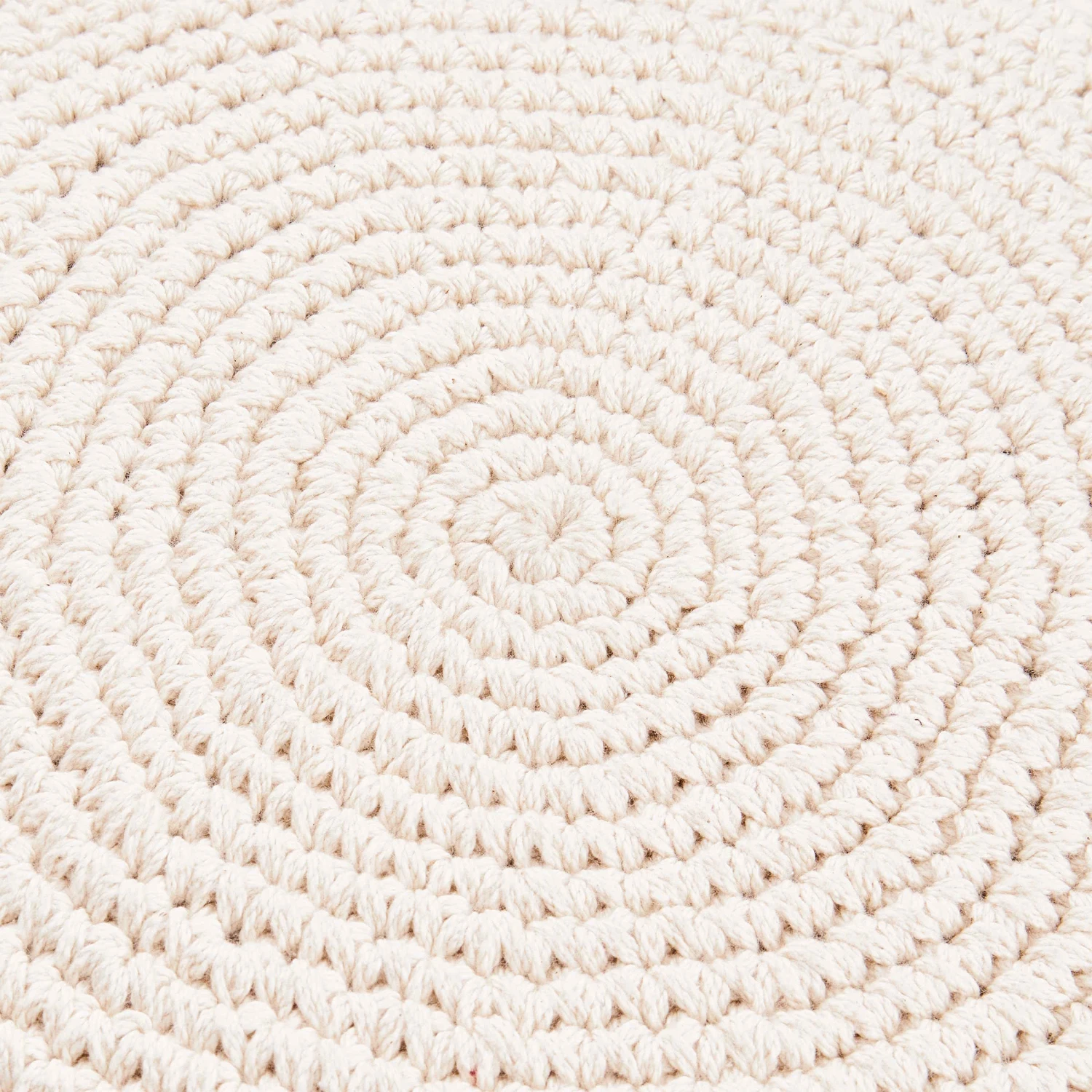 Kissen Ø45cm DAISY In Weiß – Bild 6