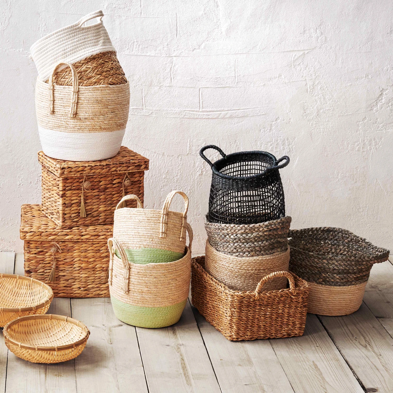 Korb Rechteckig L 35 X B 28cm ERLA In Natur – Bild 2