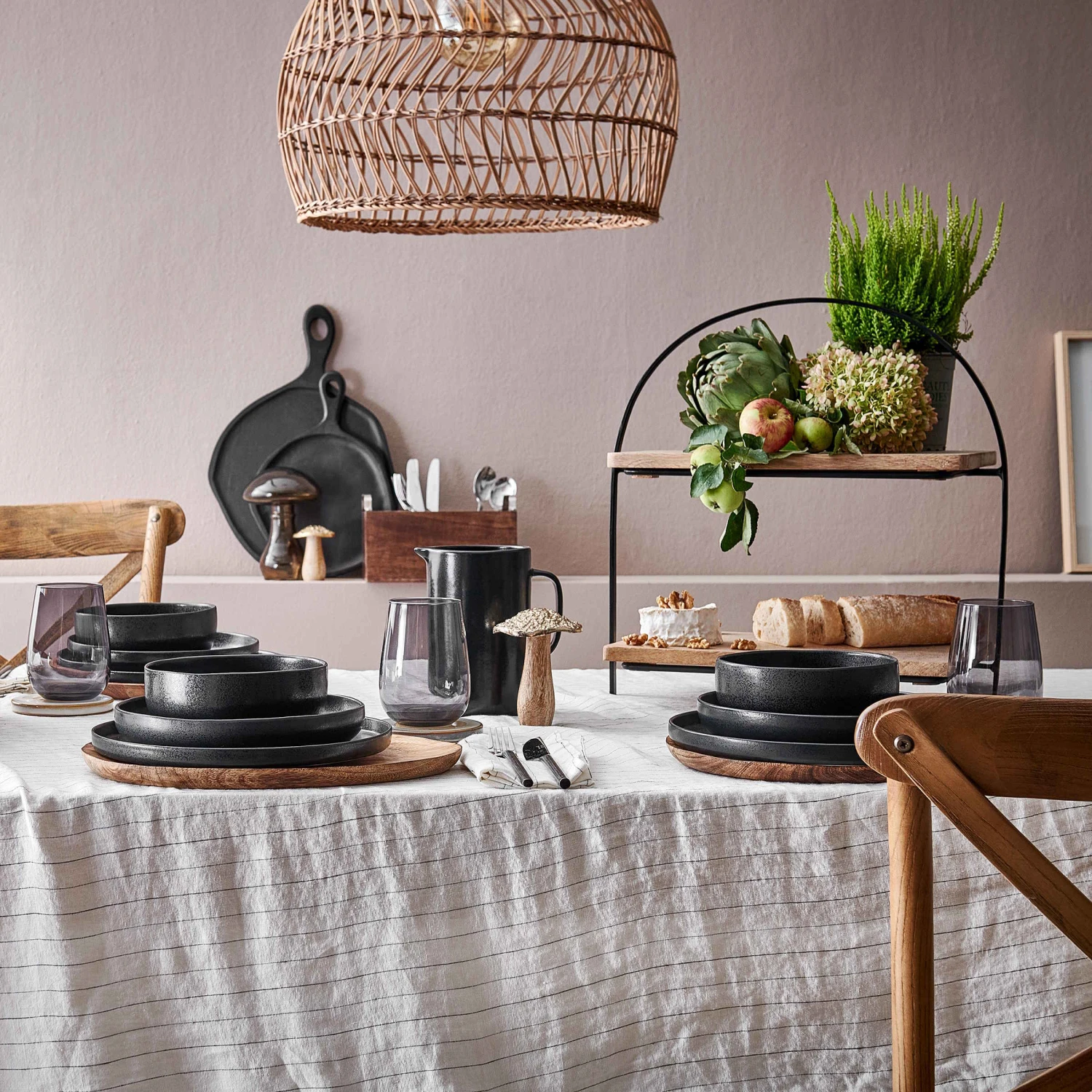 Lampenschirm Ø49cm CORBELLE In Natur – Bild 10