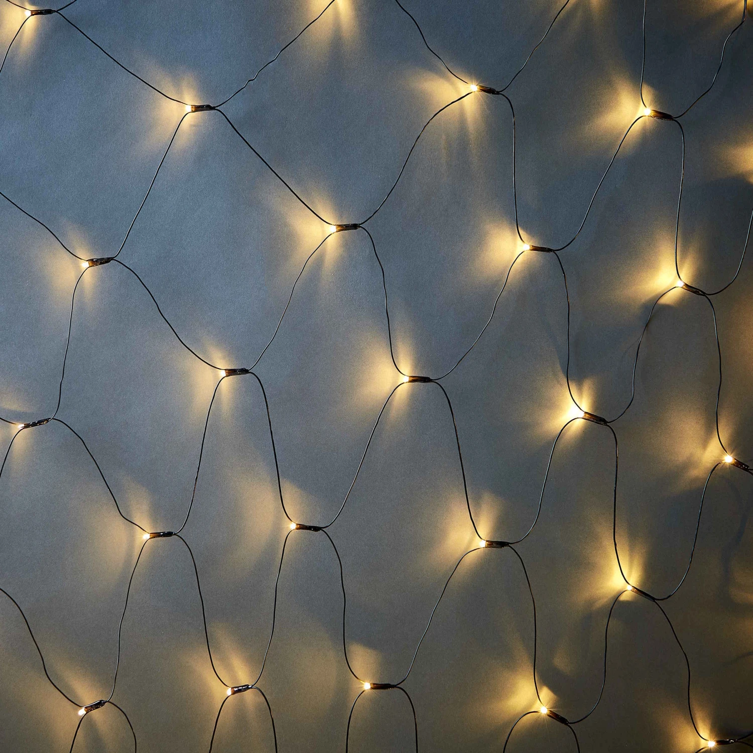 Lichtervorhang Mit Stecker SHINE BRIGHT In Schwarz