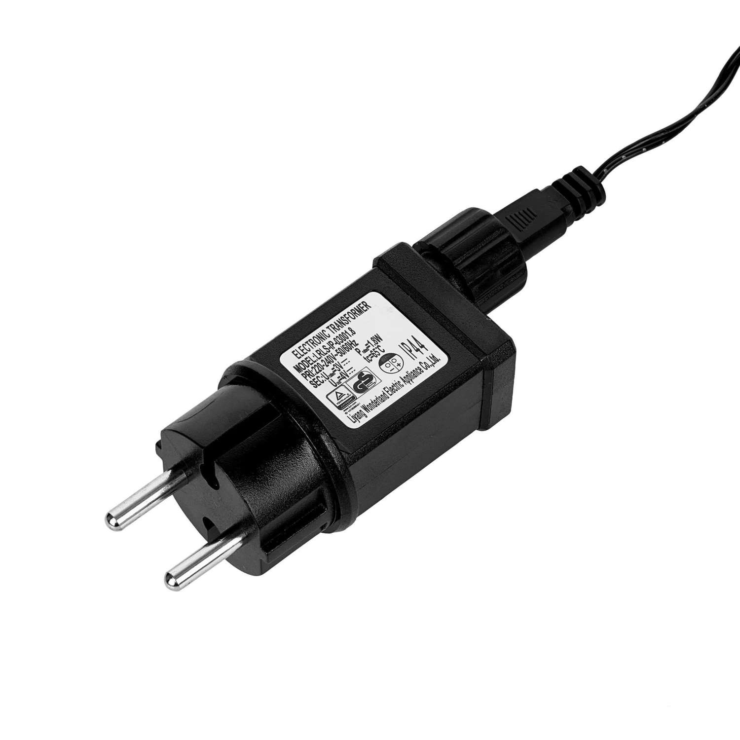 Metall-Lampenkette Mit Stecker WAREHOUSE In Schwarz – Bild 5