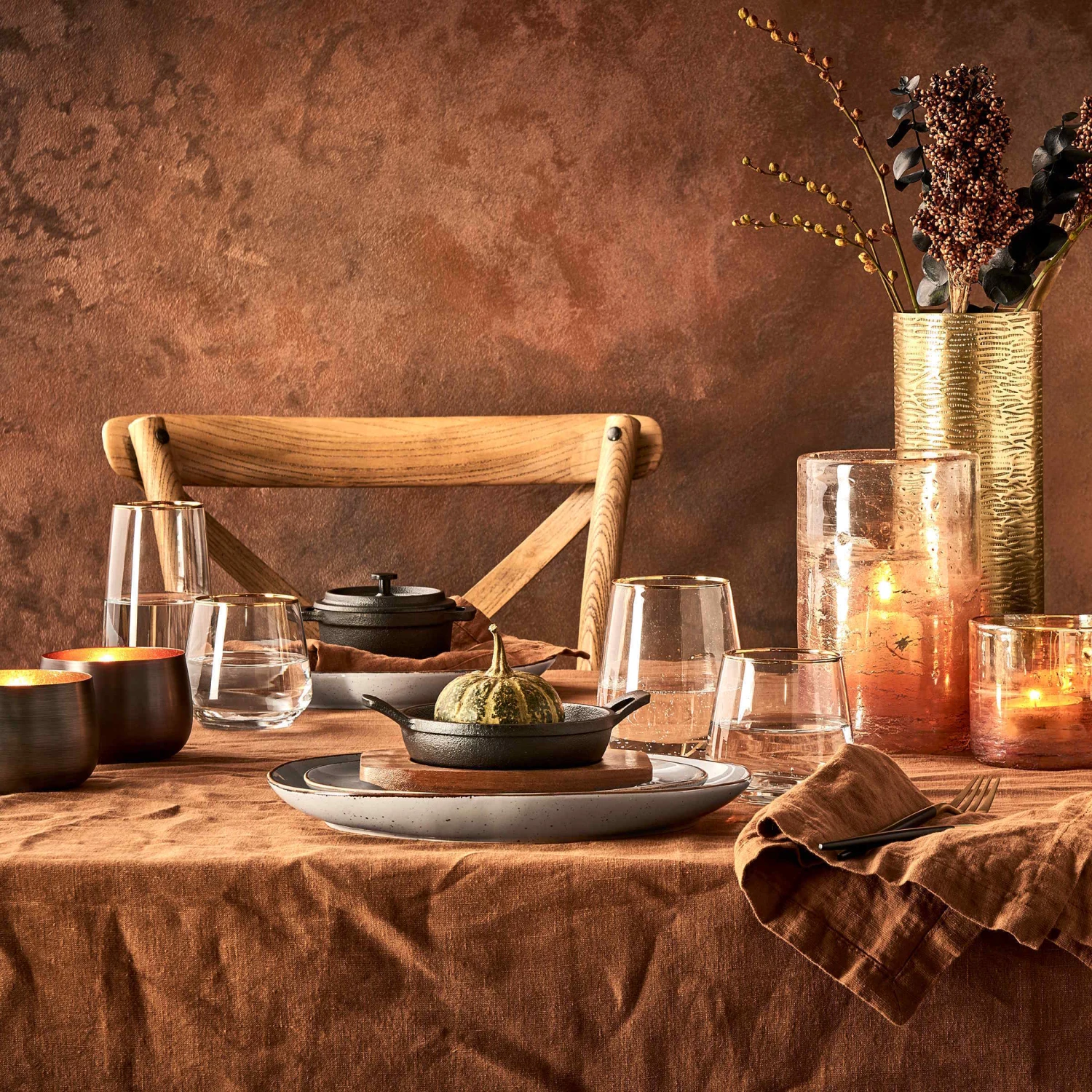 Mini-Serviertopf Mit Holzuntersetzer L 14 X B 11cm HOT IRON In Schwarz – Bild 8