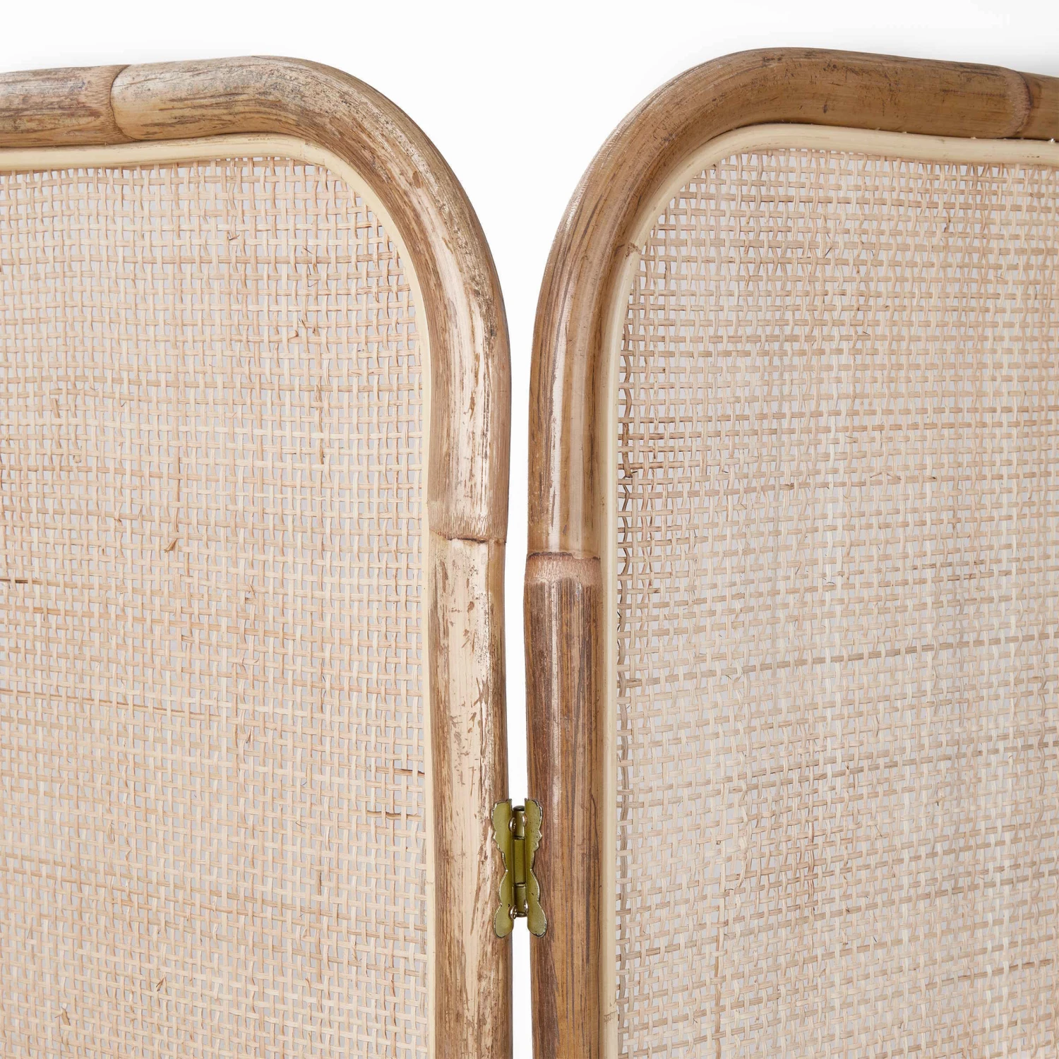 Paravent Aus Rattan L 120 X H 180cm BOHO LOUNGE In Natur – Bild 9