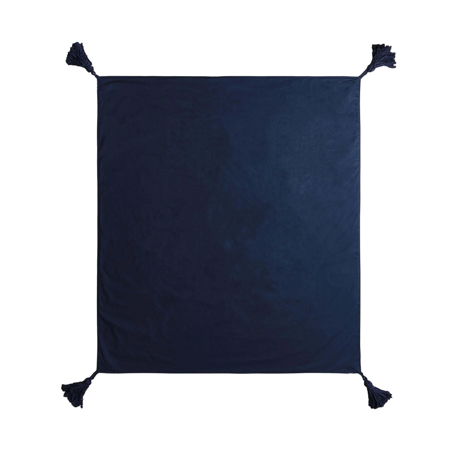 Picknickdecke L 175 X B 154cm BETWEEN FLOWERS In Dunkelblau – Bild 5