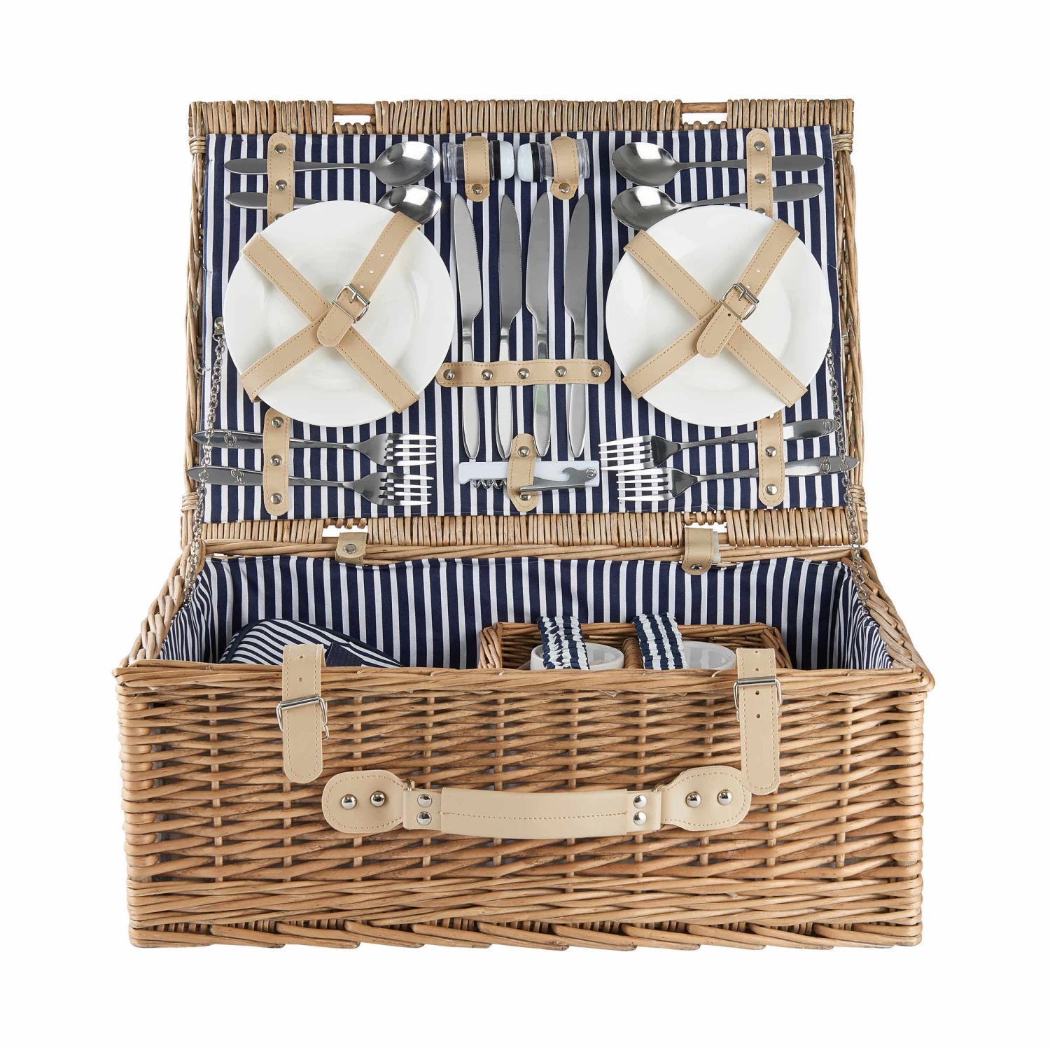 Picknickkorb Für 4 Personen B 55 X T 37cm A DAY IN THE PARK In Natur – Bild 4