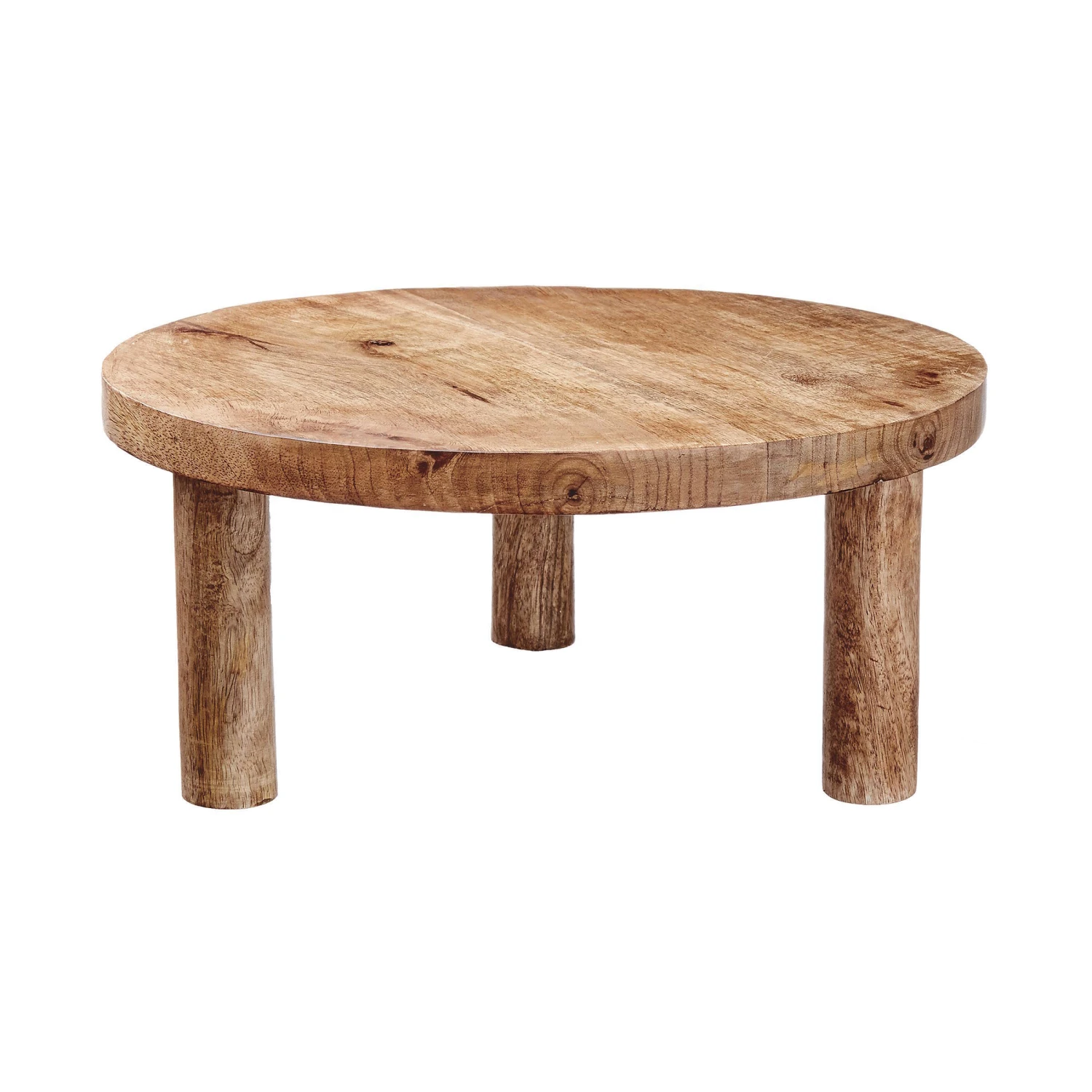 Podest Ø34cm MESA In Braun