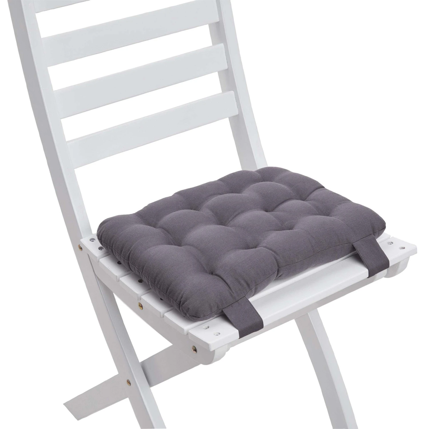 Sitzkissen Mit Klettverschluss L 36 X B 25cm SOLID In Anthrazit – Bild 2