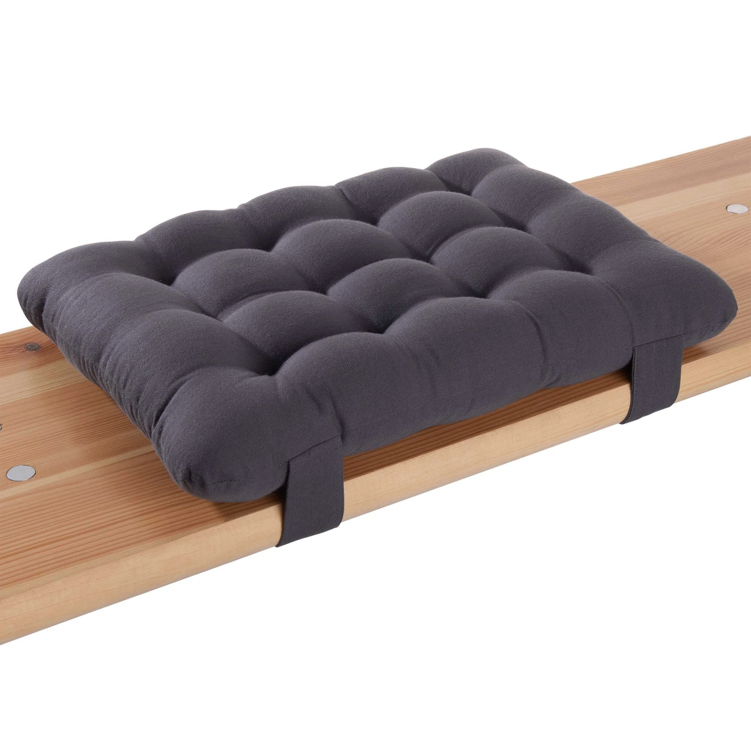 Sitzkissen Mit Klettverschluss L 36 X B 25cm SOLID In Anthrazit – Bild 3