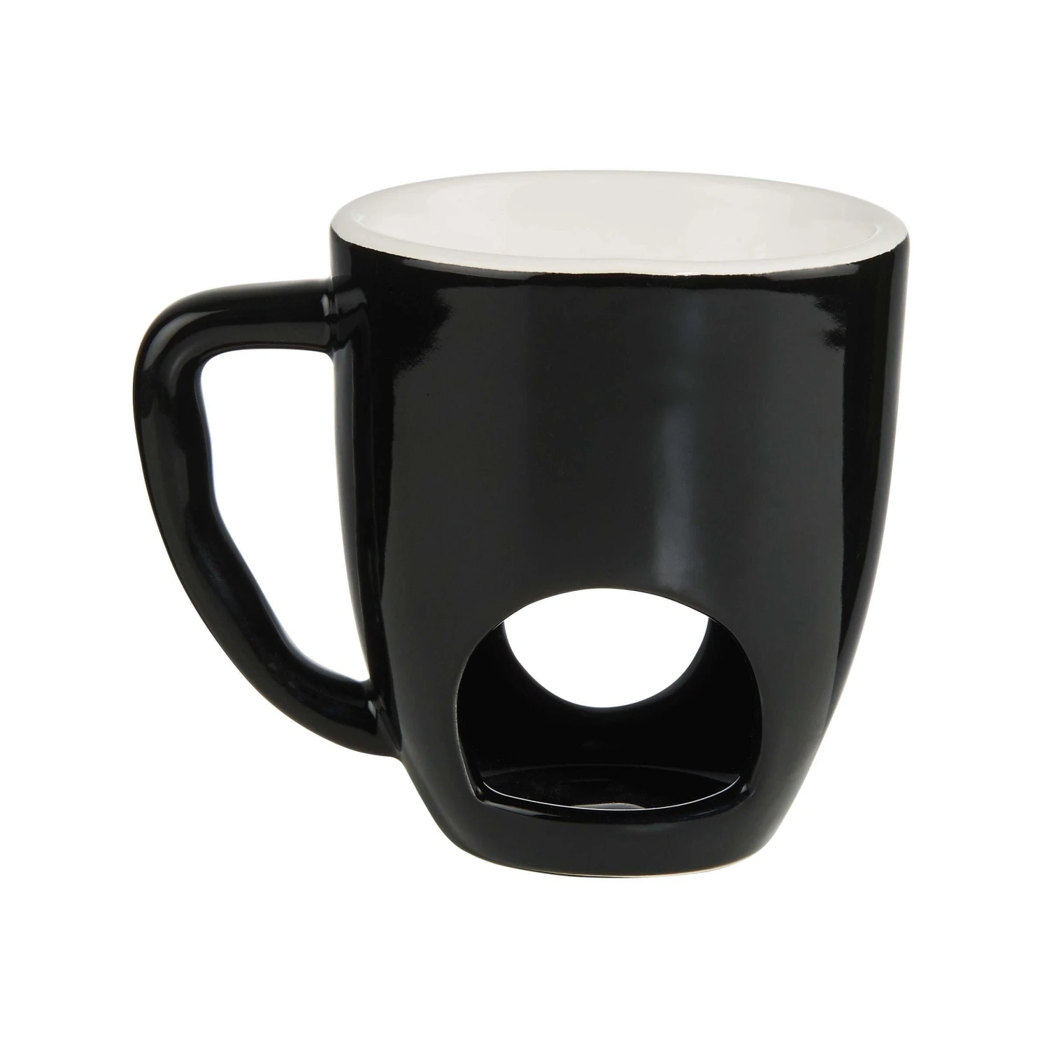 Tasse Mit 2 Gabeln CHOCOLATE FONDUE In Schwarz – Bild 5