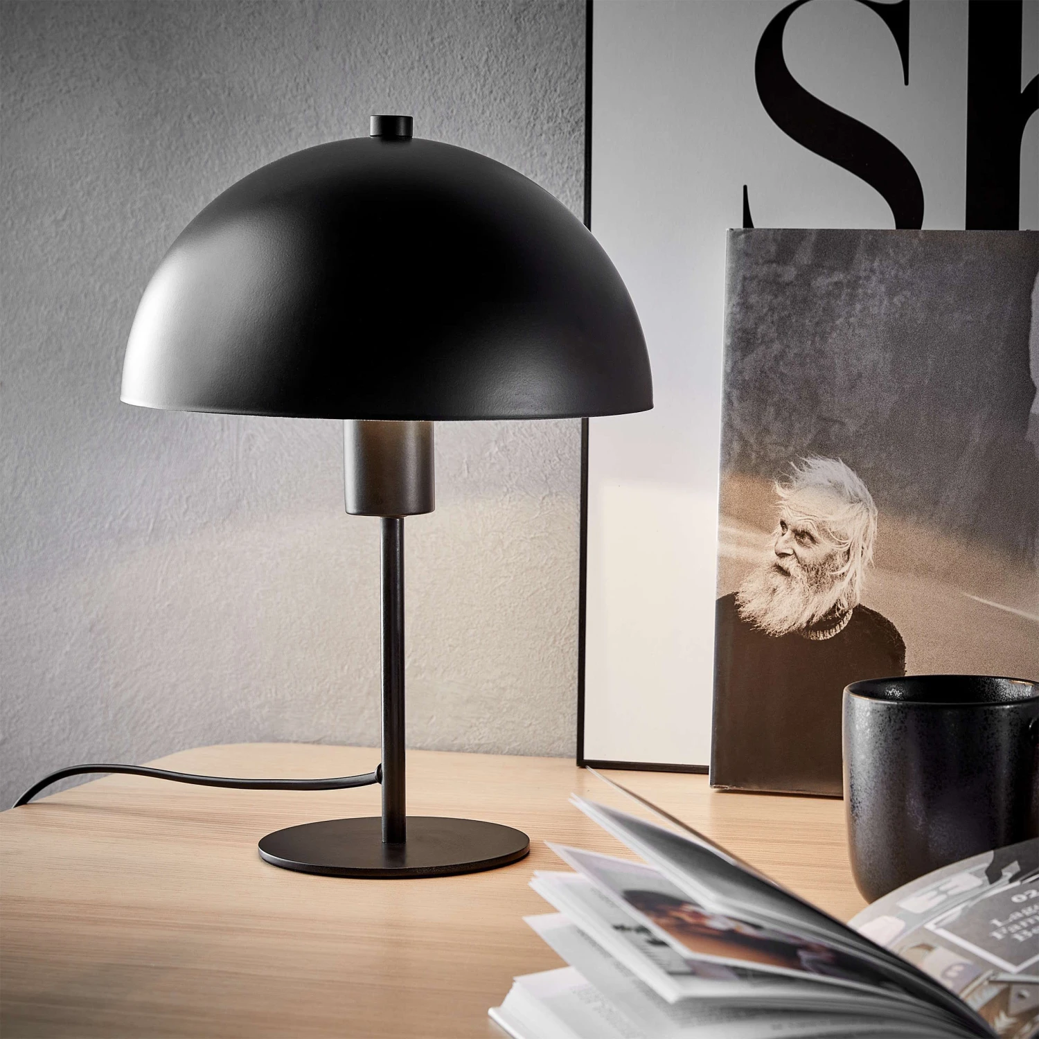 Tischlampe TOPEE In Schwarz – Bild 2