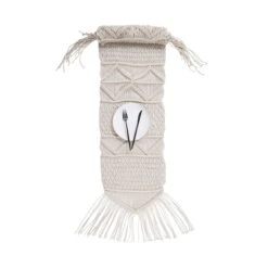 Tischläufer L 180 X B 35cm MACRAMÉ In Creme