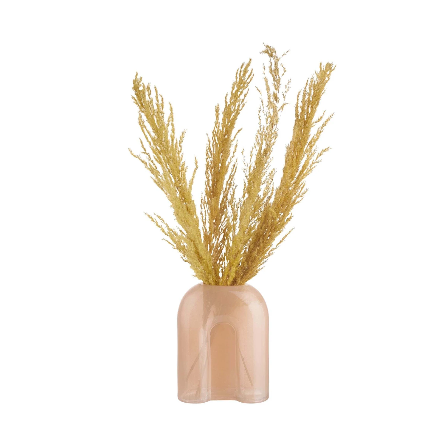 Vase Bogen Höhe 20cm SMOKY In Hellorange – Bild 3