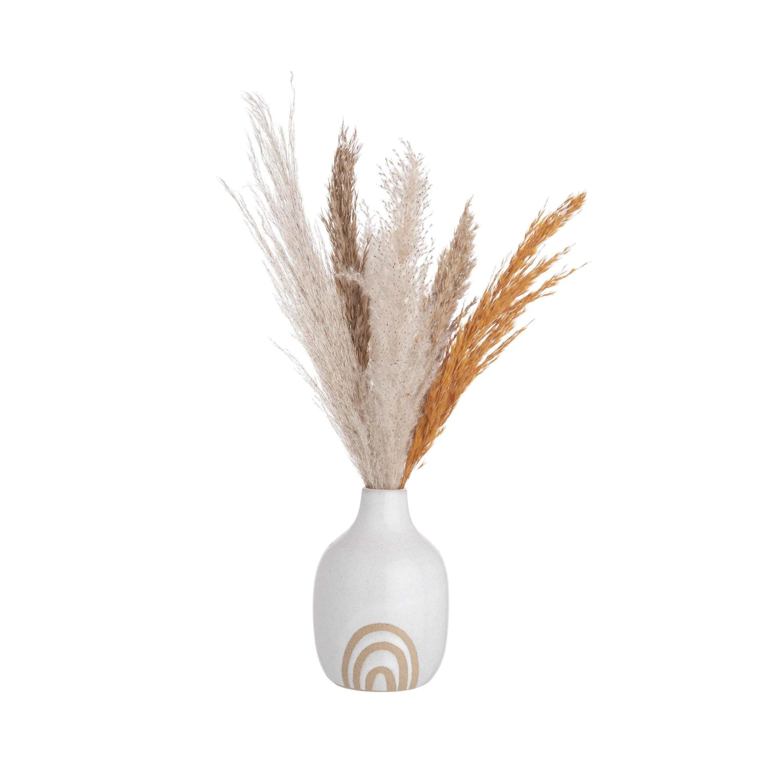 Vase Höhe 17cm OVER THE RAINBOW In Weiß-Beige – Bild 2