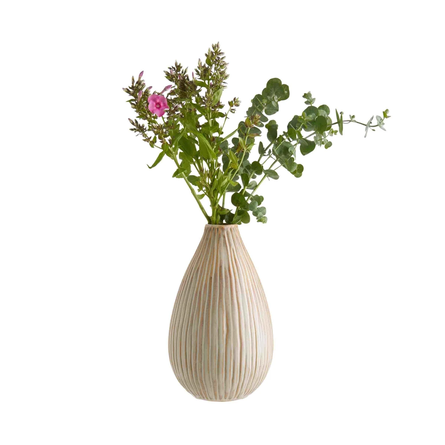 Vase Höhe 25cm SANDY In Creme – Bild 3