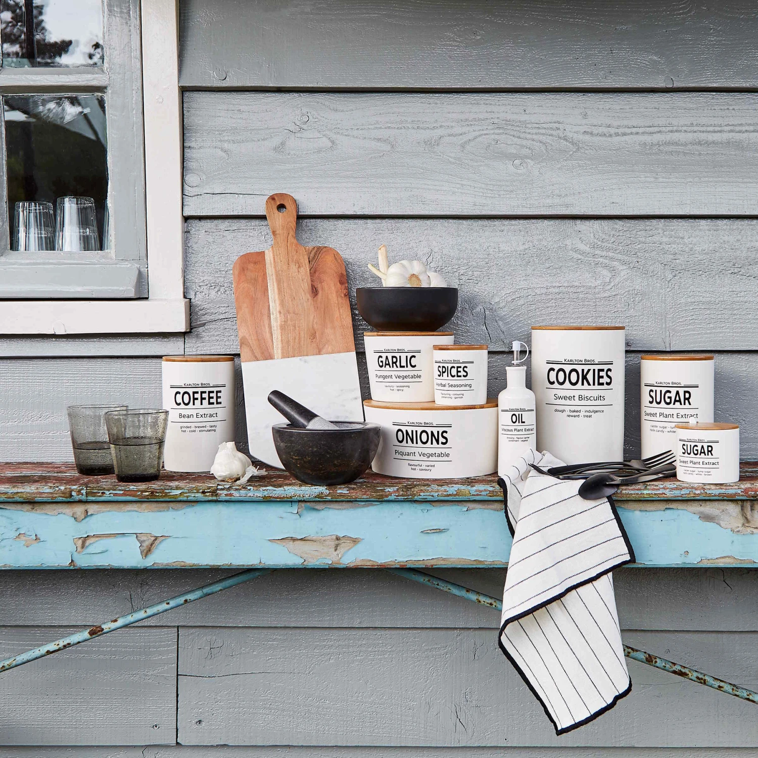 Vorratsdose Spices 250ml KARLTON BROS. In Weiß – Bild 2